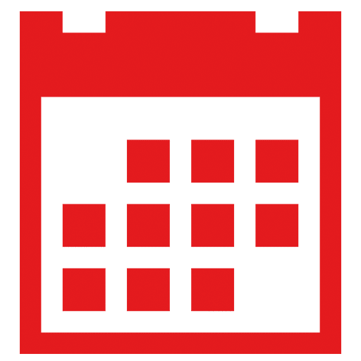 Red Calendar Icon